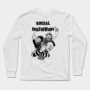 Punk Rock Man Of Social Distortion Long Sleeve T-Shirt